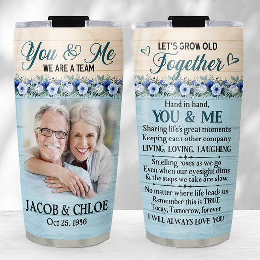 Hand In Hand - Personalized Custom Tumbler