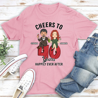 Cheers To - Personalized Custom Classic T-shirt