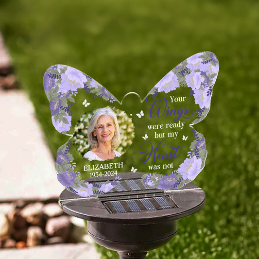 Forever In My Heart - Personalized Custom Solar Light