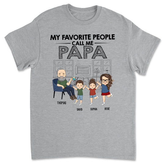 My Favorite People - Personalized Custom Shirt