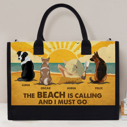 Hola Beaches - Personalized Custom Canvas Tote Bag