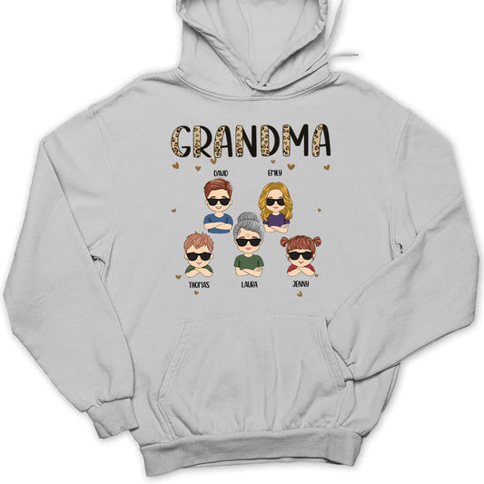Just Call Me Grandma - Personalized Custom Hoodie