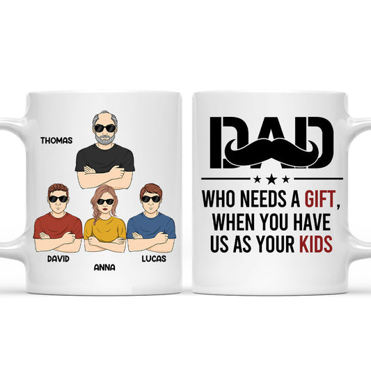 Big Gift For Daddy - Personalized Custom Coffee Mug