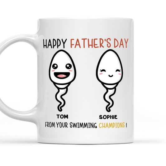 From Your Swimming Champions - Personalized Custom Mug