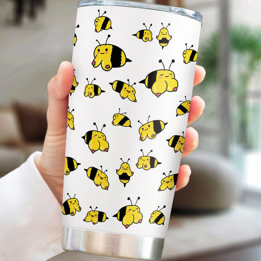Just Here For The Boobees - Tumbler
