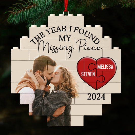 Missing Piece - Personalized Custom Puzzle Ornament