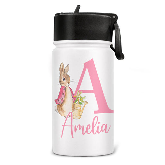 Hoppy Easter Fun - Personalized Custom Kids Water Bottle