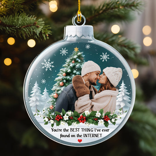 You Are The Best Thing About Me - Personalized Custom Acrylic Ornament