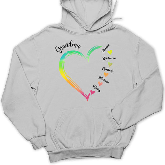 Becoming A Grandmother - Personalized Custom Hoodie