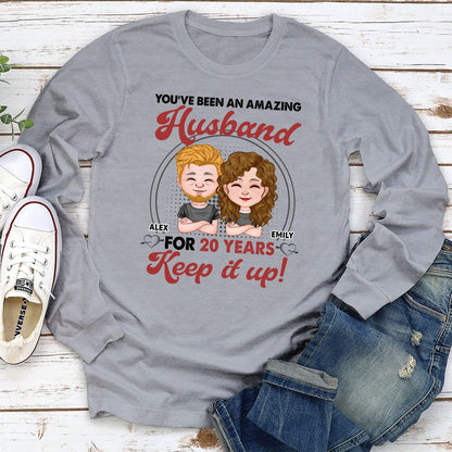 You Amazing - Personalized Custom Long Sleeve T-shirt