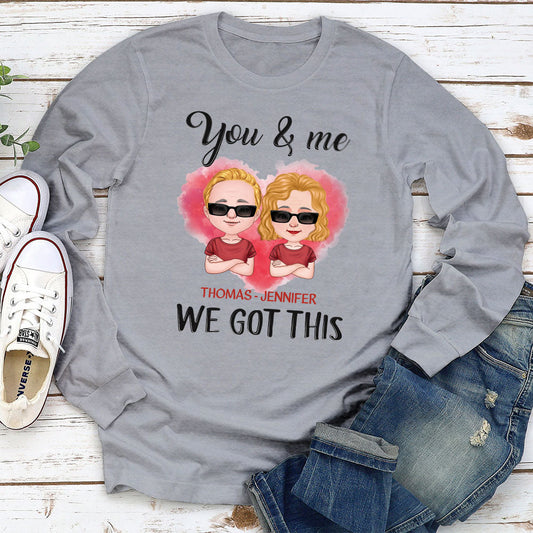 Got This - Personalized Custom Long Sleeve T-shirt