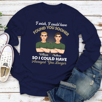 Annoyed You Longer - Personalized Custom Long Sleeve T-shirt