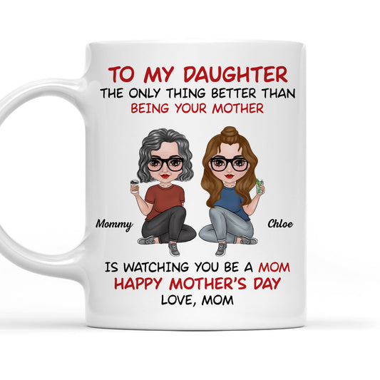 Heartfelt Mother - Personalized Custom Coffee Mug