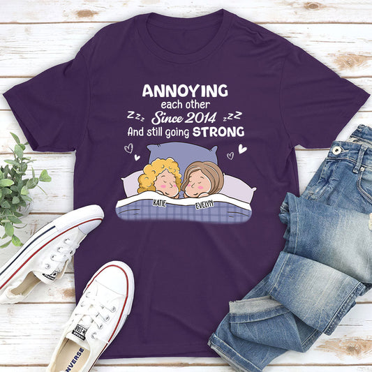 Annoying Sleeping - Personalized Custom Classic T-shirt