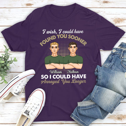 Annoyed You Longer - Personalized Custom Classic T-shirt