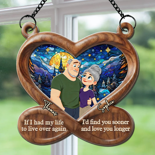 Love You So Much - Personalized Custom Suncatcher