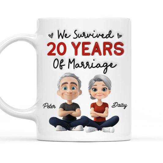 Still Survive - Personalized Custom 3D Inflated Effect Mug