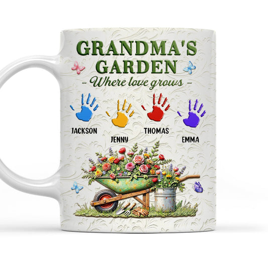 Nana Garden - Personalized Custom 3D Inflated Effect Mug