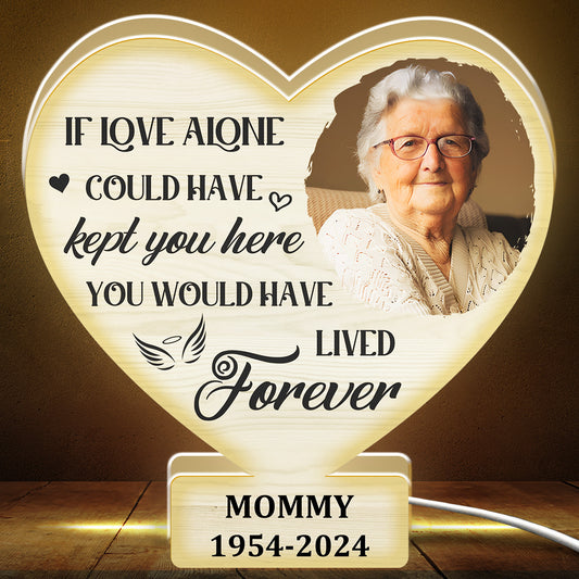 Forever In My Heart - Personalized Custom Light Box