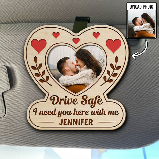 Drive Safe Reminder - Personalized Custom Car Visor Clip