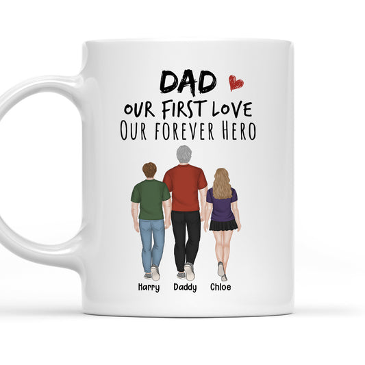 Our Forever Hero - Personalized Custom Coffee Mug