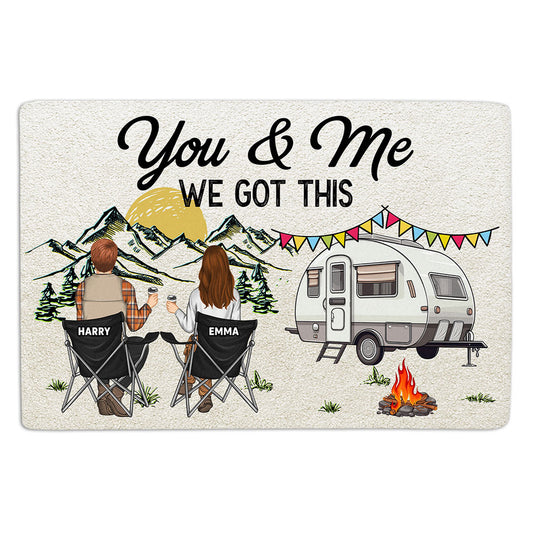 We Are In This Together - Personalized Custom Doormat