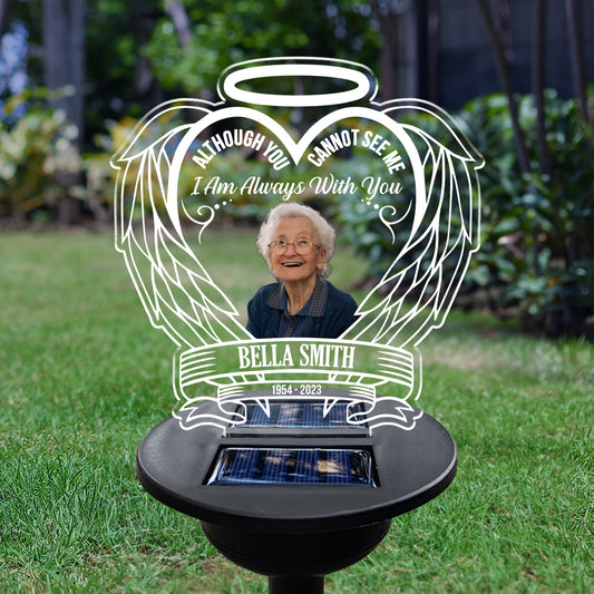 Always On Our Minds - Personalized Custom Solar Light