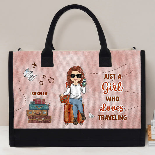 The Pull Of The Sky - Personalized Custom Canvas Tote Bag