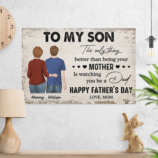 The Only Thing Better Than Being Your Mother - Personalized Custom Poster