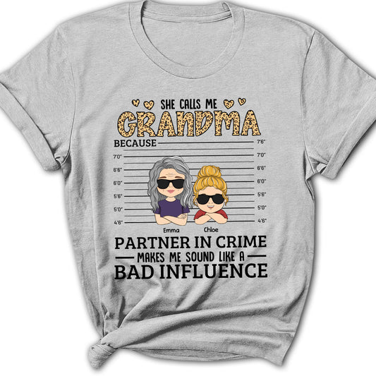 They Call Me Grandma - Personalized Custom Women's T-shirt