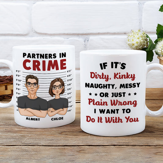 Crime Partners - Personalized Custom Coffee Mug