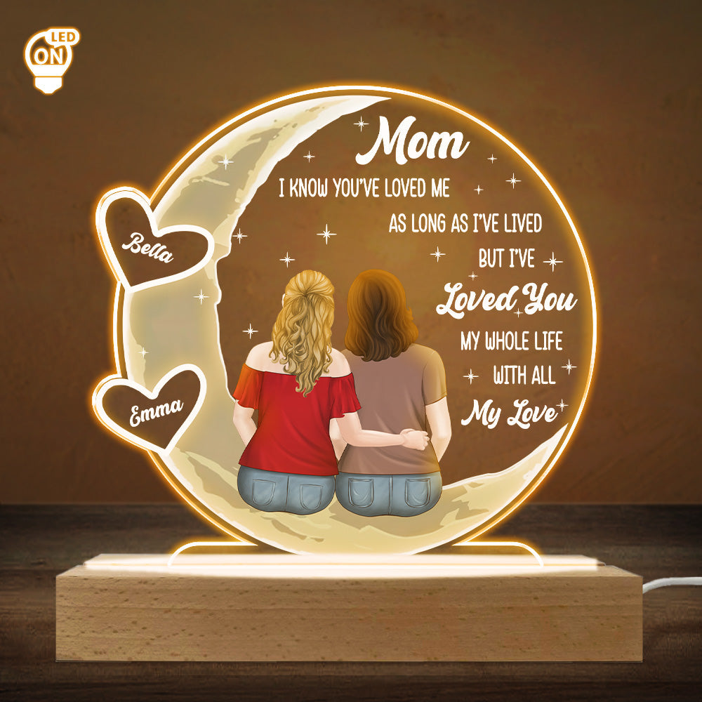 3D LED Light For Mom