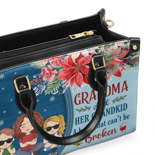 A Bond That Cant Be Broken - Personalized Custom Leather Bag