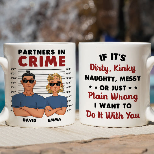 Crime Partners - Personalized Custom Coffee Mug