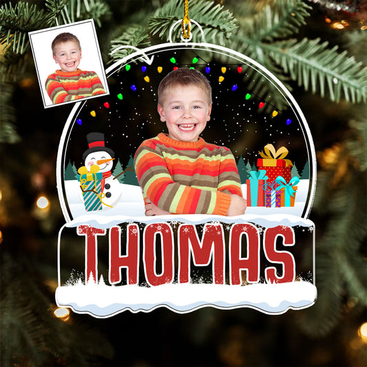 2024 Kids Custom Christmas Names - Personalized Custom Acrylic Ornament