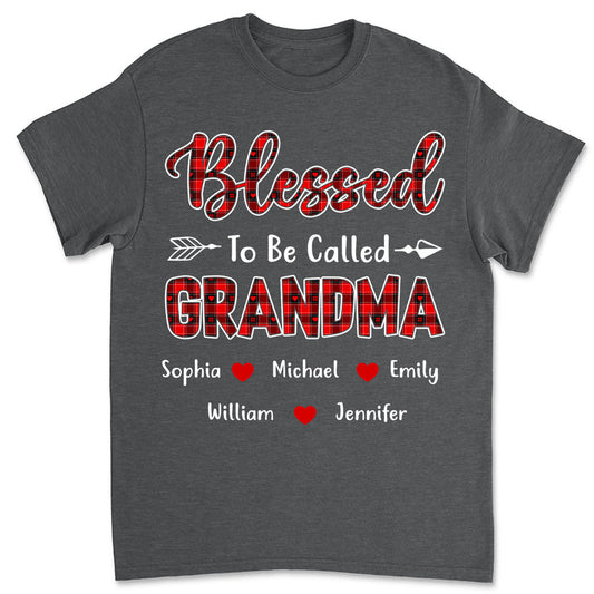 Proud Grandma - Personalized Custom Shirt