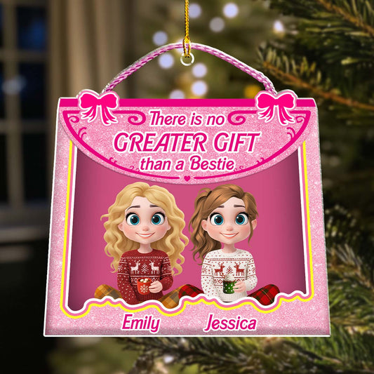 No Greatest Gift Than All You - Personalized Custom Acrylic Ornament