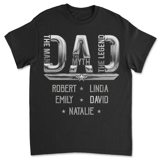 The Man Myth Legend - Personalized Custom Shirt
