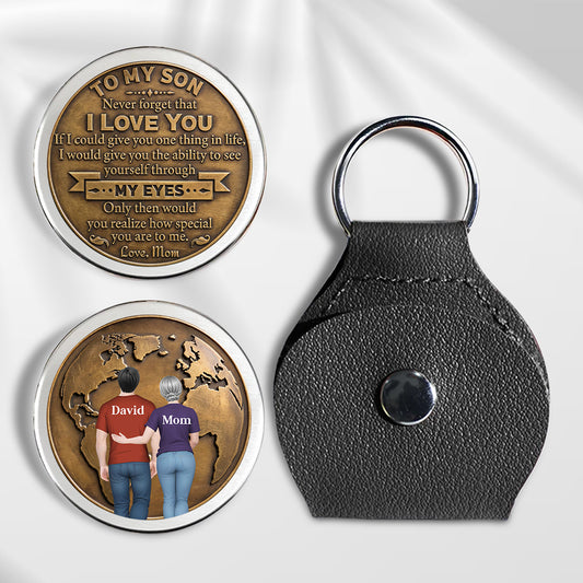 See Yourself Through - Personalized Custom Pocket Hug