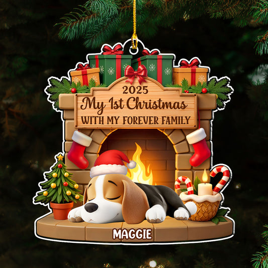 My Forever Home - Personalized Custom Acrylic Ornament