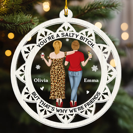 That Is Why We Are Friends - Personalized Custom Acrylic Ornament