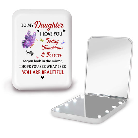 My Blessing - Personalized Custom LED Pocket Mirror