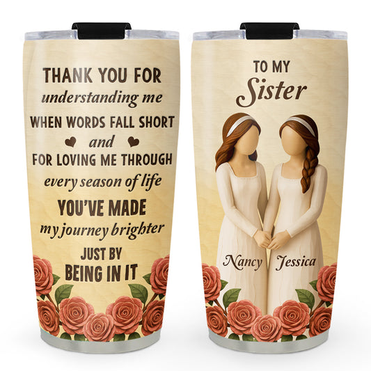 Made My Journey Brighter - Personalized Custom Tumbler