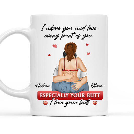 I Love Your Butt - Personalized Custom Coffee Mug