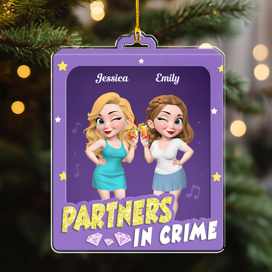The Real Drama Queens - Personalized Custom Acrylic Ornament