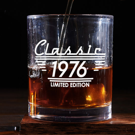 Classic Edition - Personalized Custom Whiskey Glass