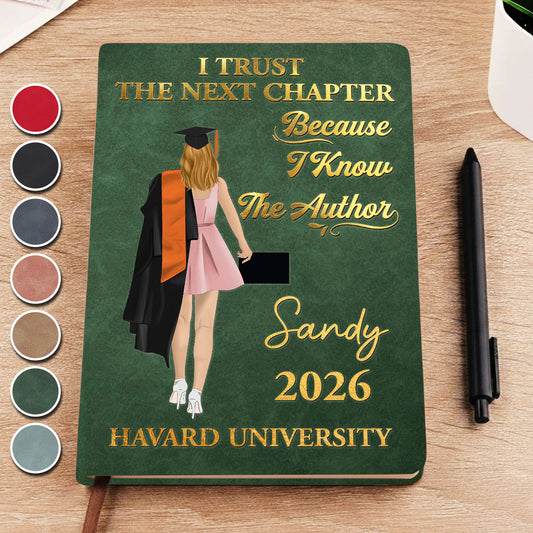 I Know The Author - Personalized Custom Leather Journal