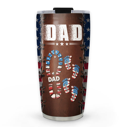 Daddy Super Power - Personalized Tumbler
