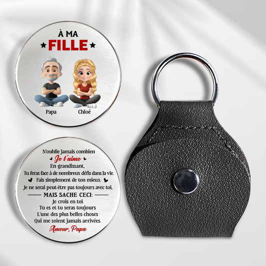 Fais De Ton Mieux Ma Fille - Câlin De Poche Personnalisé