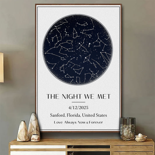 That Night Felt Like Fate - Personalized Custom Poster